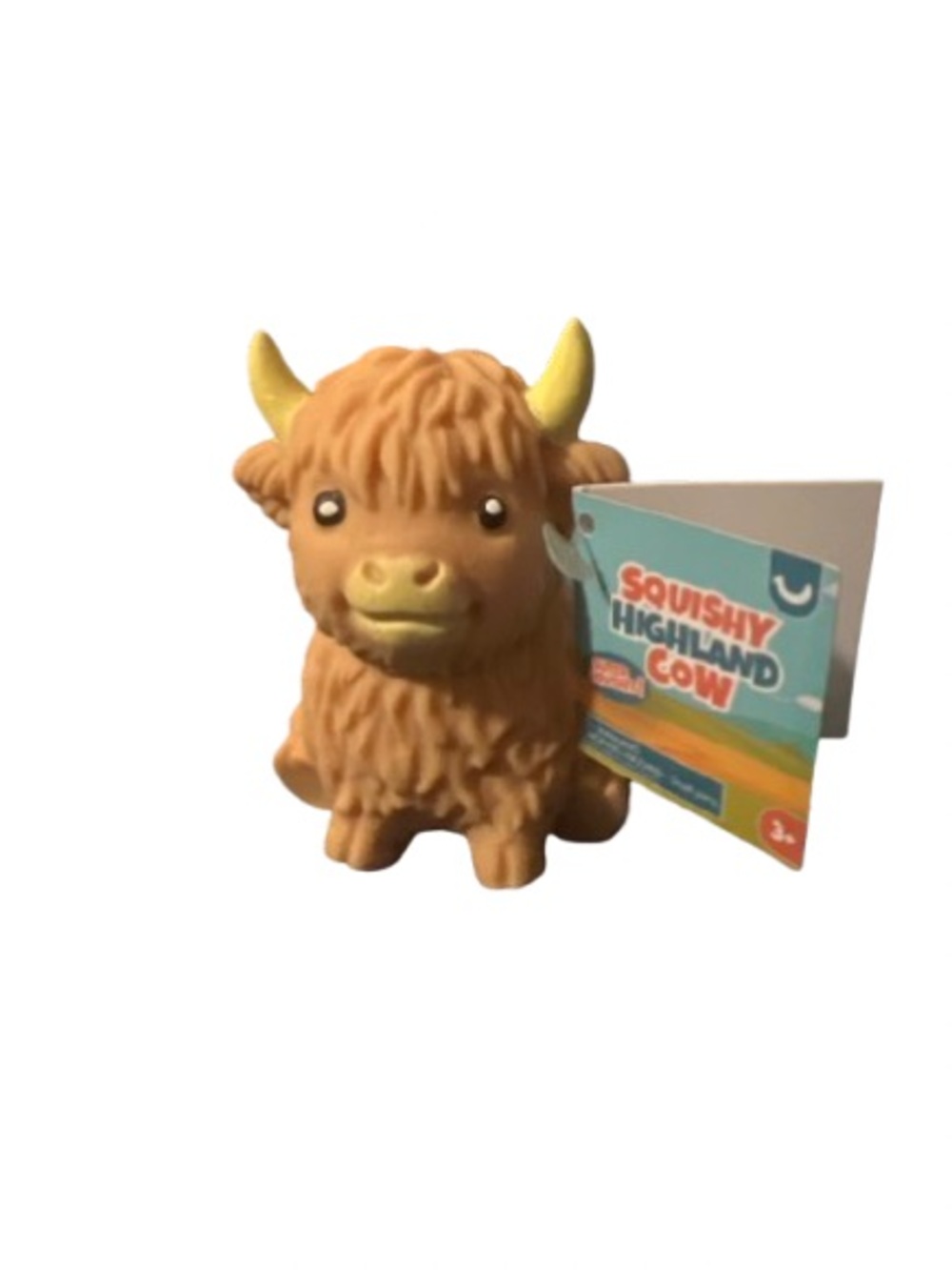 Squishy Highland Cow Plush Toy - Tan #805